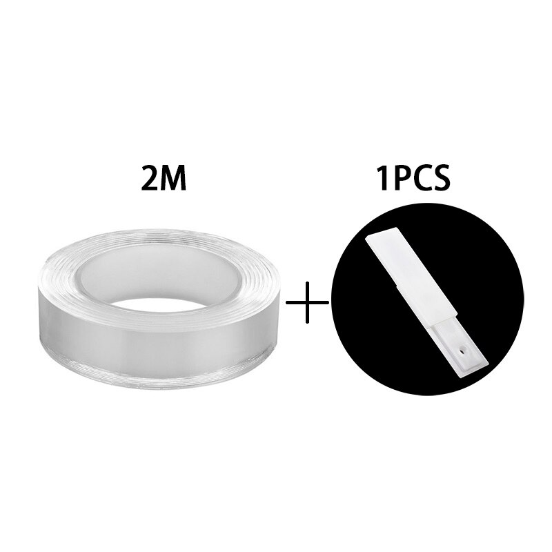 1m/3m/5m cinta de doble cara nano magic fixertape: Plata