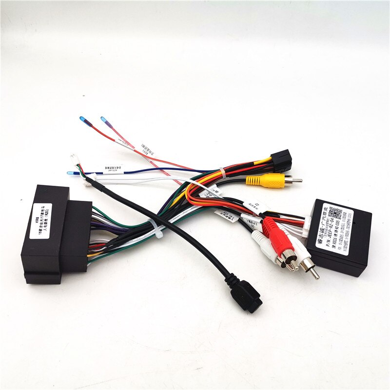 Car 16pin Android Wiring Harness With Canbus box For Jeep Cherokee 15~19/Compass(17–20)/Grand Commander/Renegade