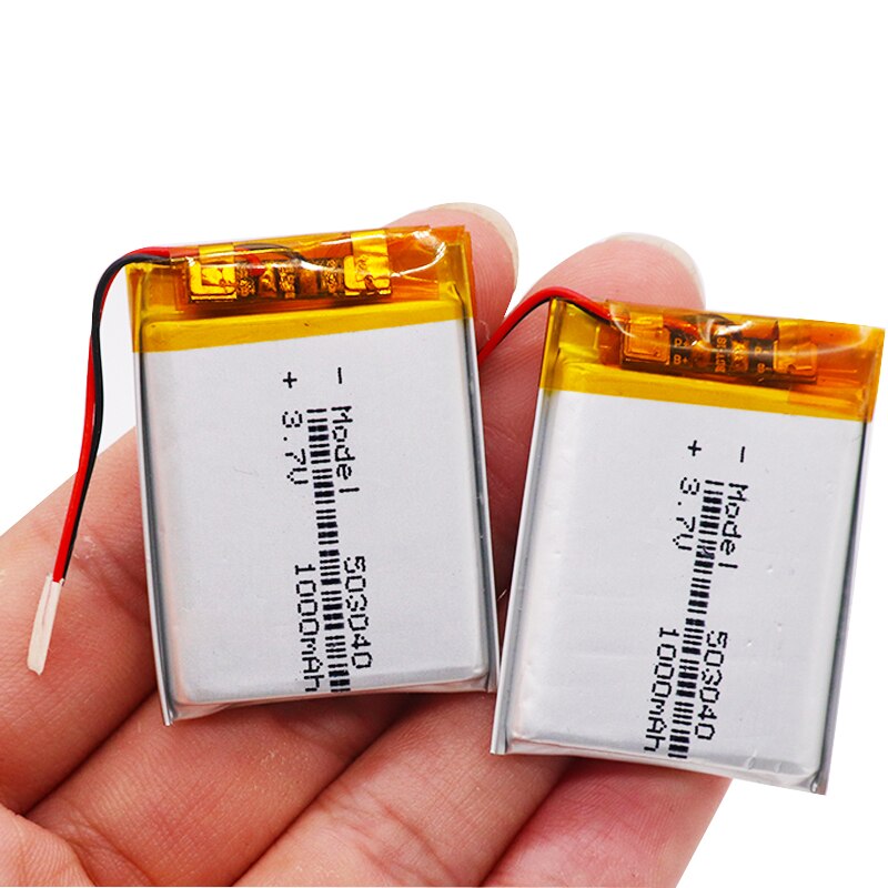 503040 3,7 V 1000mAh 503040 Lithium-Polymer Li-Po li ionen Akku Für Mp3 MP4 MP5 GPS DVD Spielzeug LED Licht Kopfhörer