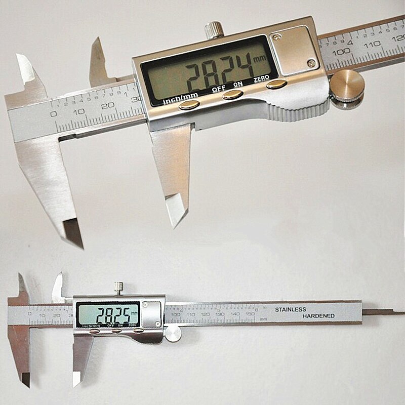 Niceminiwall Digital caliper rechargeable via USB C with 0 1mm for