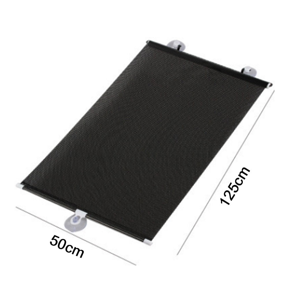 Parasol de coche con protección UV, cortina retráctil automática para ventana de coche, parasol lateral, visera de verano