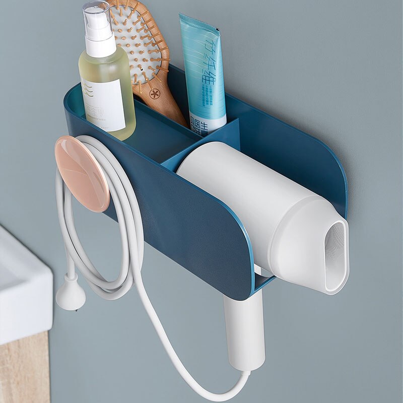 Original Xiaomi MIJOY Hair Dryer Rack Wall Mount Hair Dryer Holder Hair Dryer Rack Comb Shaver Hold Shelf Wall-mounted