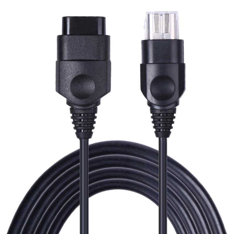 1.8M Black Controller Extension Cord Extender Cable Only For Original Xbox Controllers Simple Plug And Play