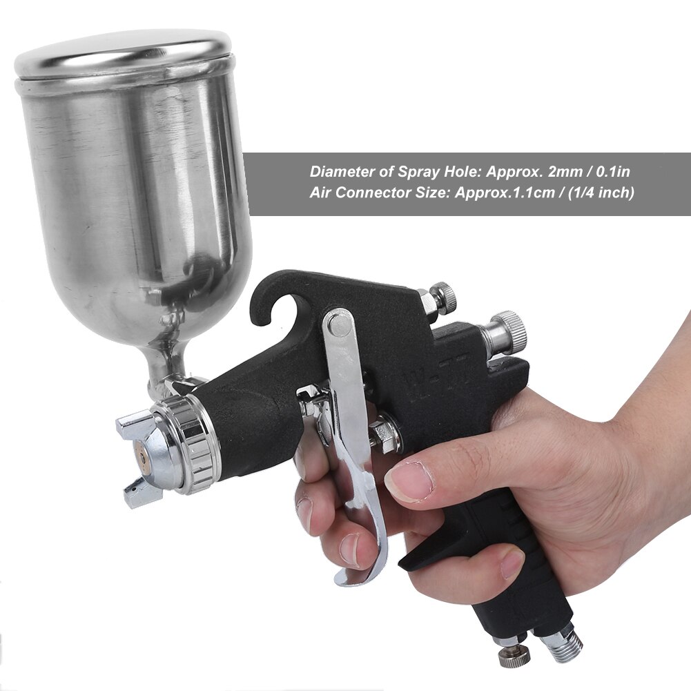 Highly efficient corrosion-resistant robust and durable compressed air tool paint sprayer for spraying latex paints