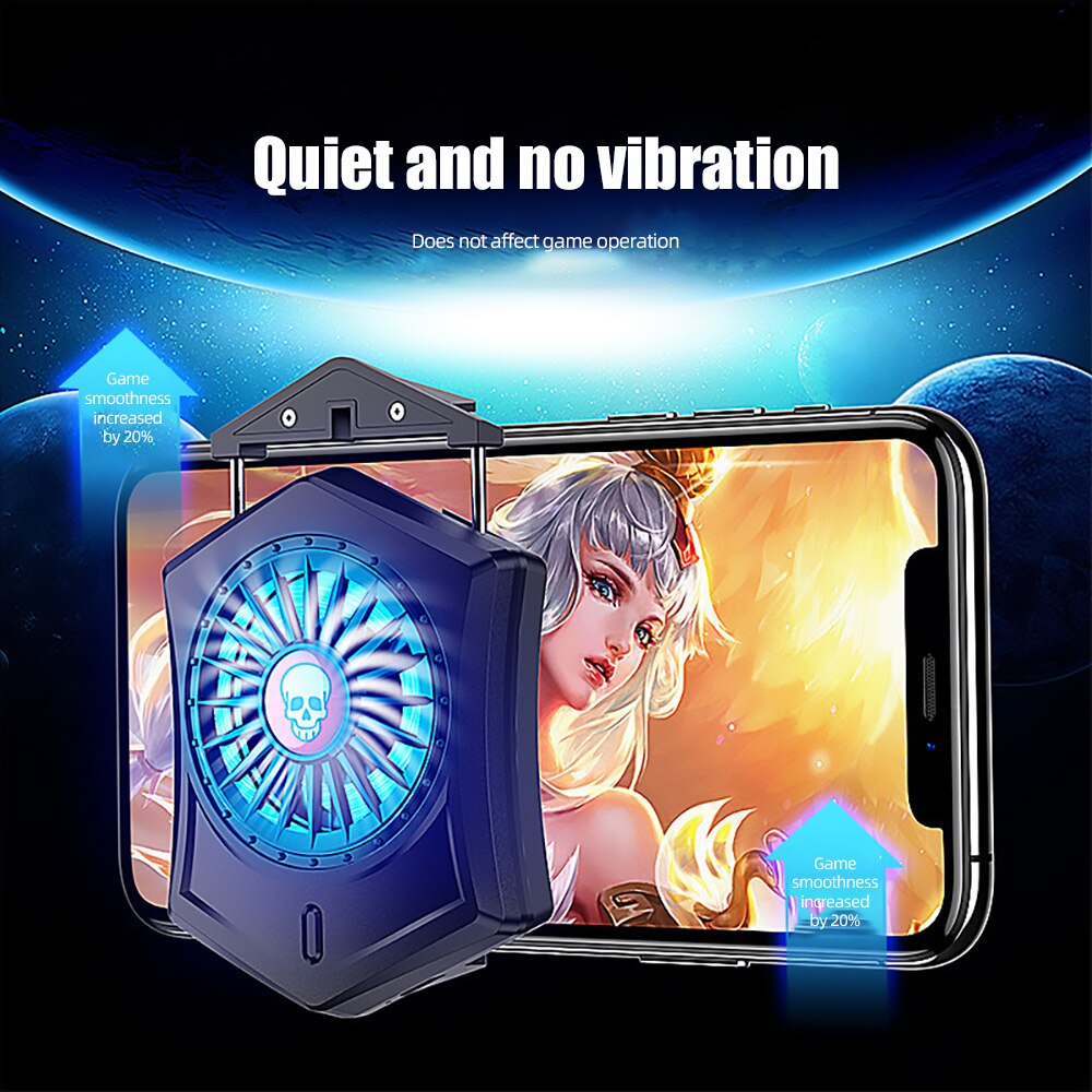 Ihuigol Draagbare Mobiele Telefoon Radiator Gaming Universele Controller Koellichaam Koelventilator Gamepad Game Voor Iphone Samsung Huawei