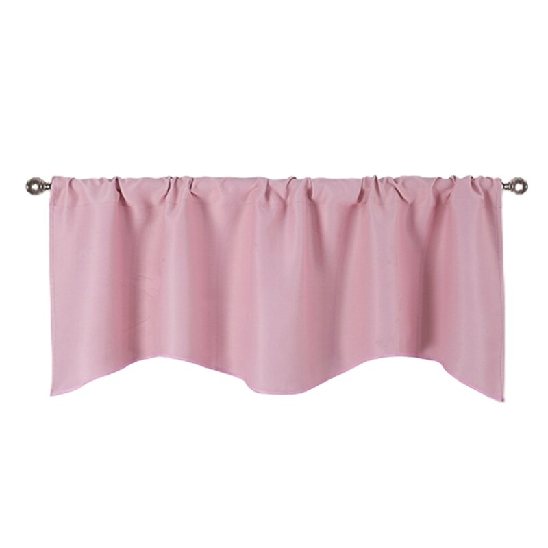 Rideaux occultants de couleur unie, stores romains élégants, rideau court café pour cuisine, rideau de fenêtre moderne pour armoire de cuisine K3NA: PK