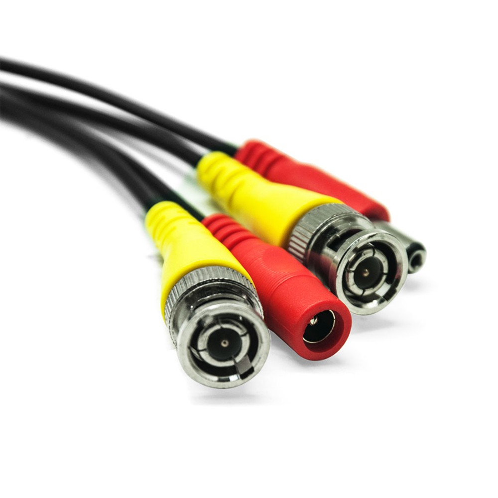 Ahd kamera kabler 5m/10m/20m/30m bnc kabel output dc stik kabel til analog ahd overvågning cctv dvr system tilbehør