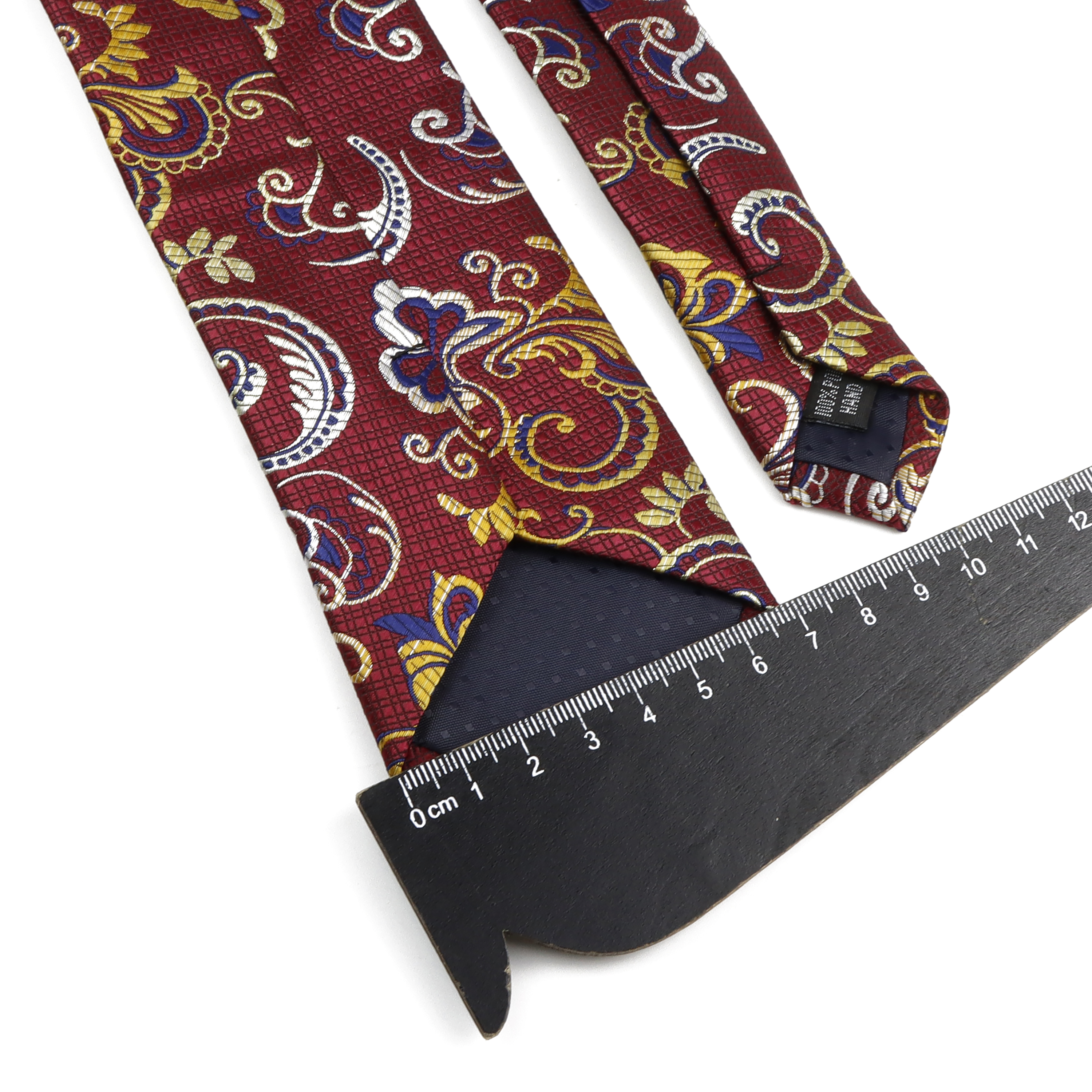 Paisley Mannen Stropdas Klassiek Rood Blauw Groen Luxe Jacquard Stropdas Bruiloft Dagelijkse Slijtage Bruidegom Shirt Pak Das