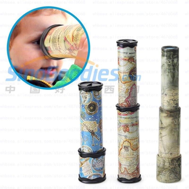 Magie Kunststoff Kaleidoskop Kinder Kinder Pädagogisches Spielzeug Phantasie Farbige Welt