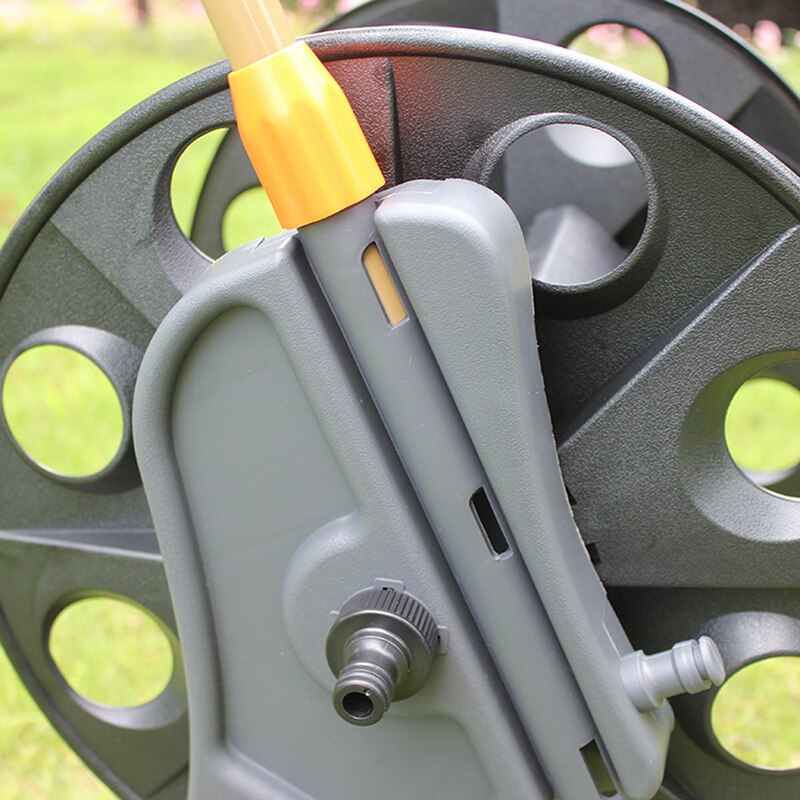 Portable Water Pipe Truck Home Garden Water Pipe Rack Cart Utility Wagon For Outdoor Landscape Water Hose Reel Cart With Wheel