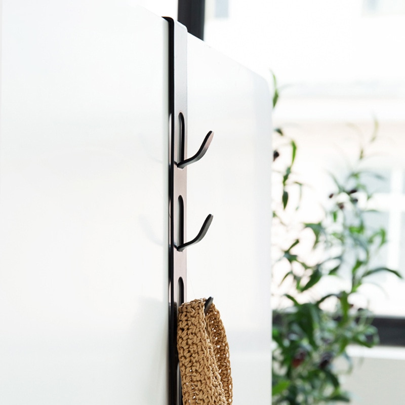 Zwart Wit Gewaad Haak Badkamer Handdoek Haken Handdoeken Zak Hoed Haak Wandmontage Kleding Coat Hook Muur Hanger Badkamer Hardware