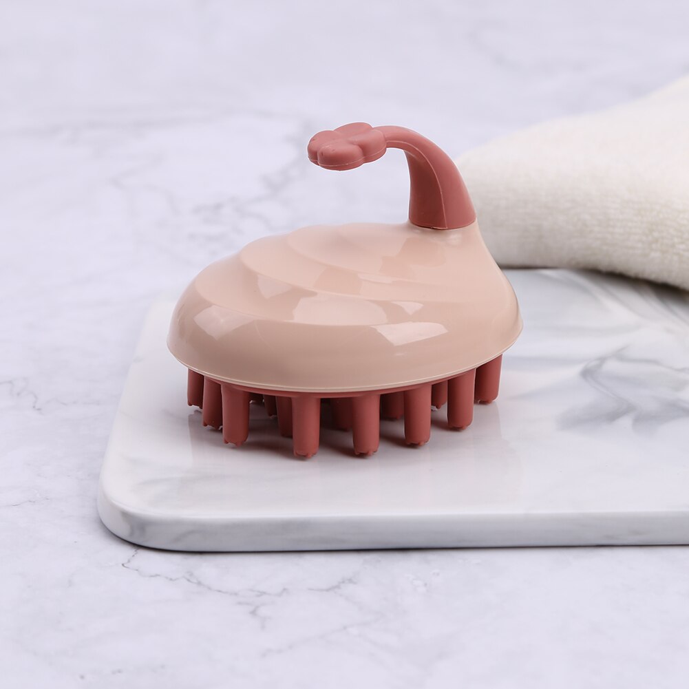 Kappers Professionele Siliconen Shampoo Hoofdhuid Massage Afslanken Borstel Draagbare Haar Wassen Kam Verhogen Bloedstroom Plastic