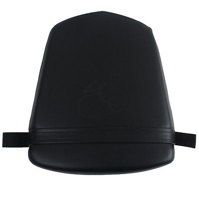 Motocicleta trasera negra pasajero cojín del asiento para Yamaha YZF R6 YZF-R6 2003-2005 04