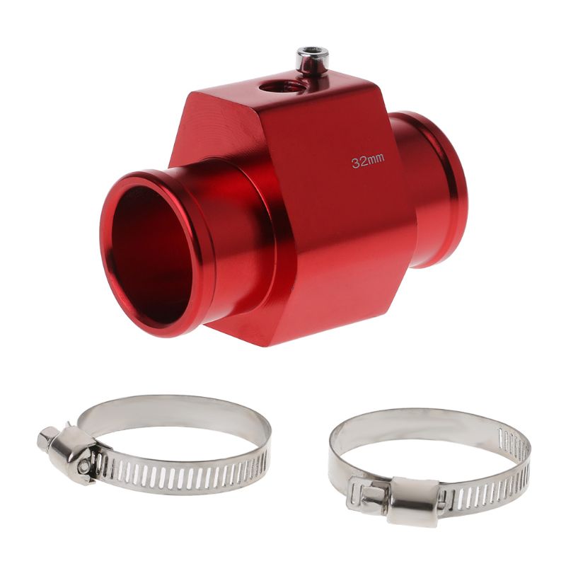 26mm-40mm Auto Wasser Temp Temperatur Sensor Messgerät gemeinsam Rohr Sensor Kühler Schlauch Adapter U2JA: 32mm