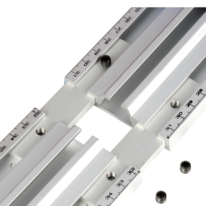 Rip-Cut Circular Saw Guide Adjustable 65cm Ruler Cutting System Rip Guide For Circular Saws, Precision Edge Guide, 직소기 가이드