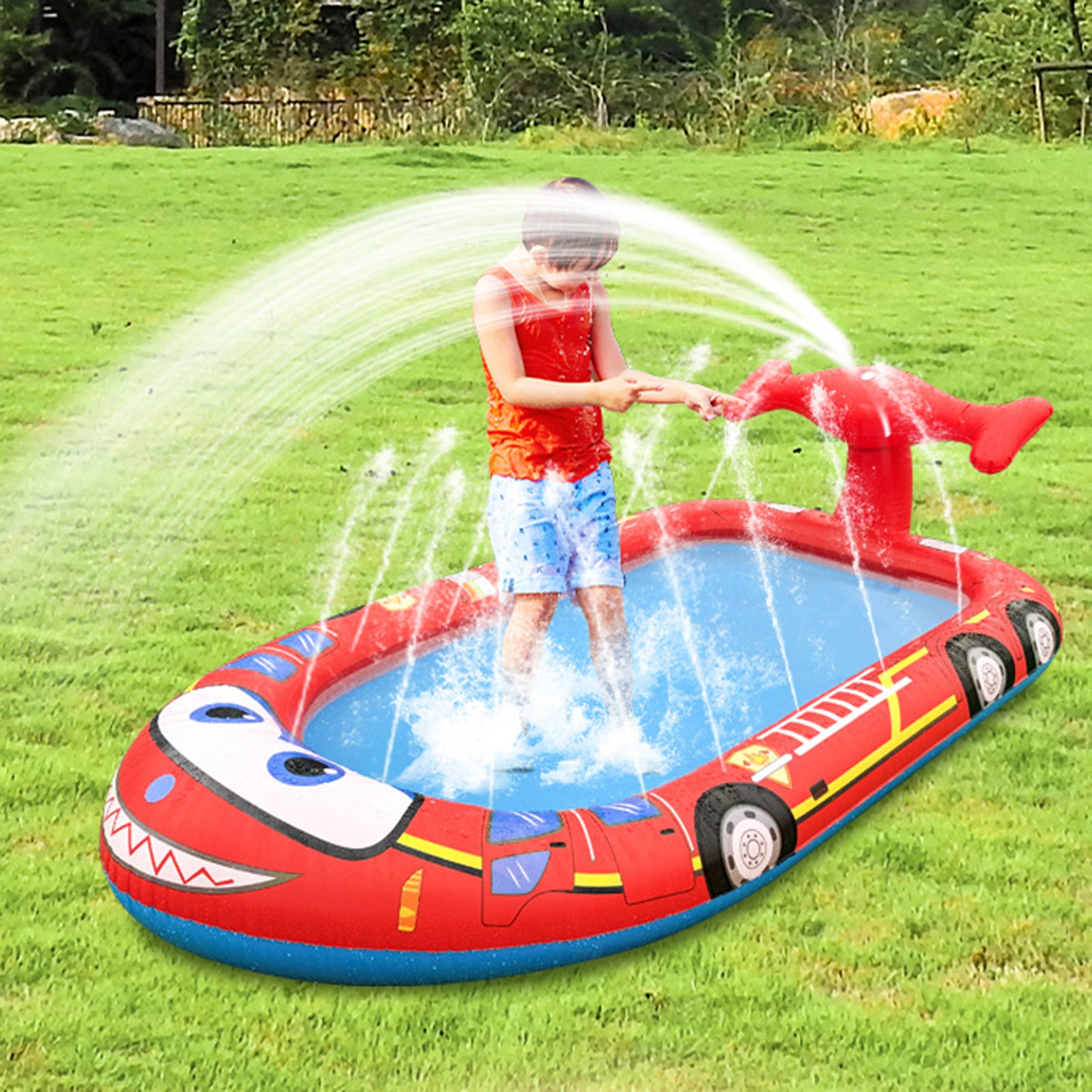 Kinderen Sprinkler Pad Zomer Outdoor Opblaasbare Sprinkler Zwembad Pvc Gazon Games Pad Plezier Spuiten Water Kussen Speelgoed Voor Kinderen