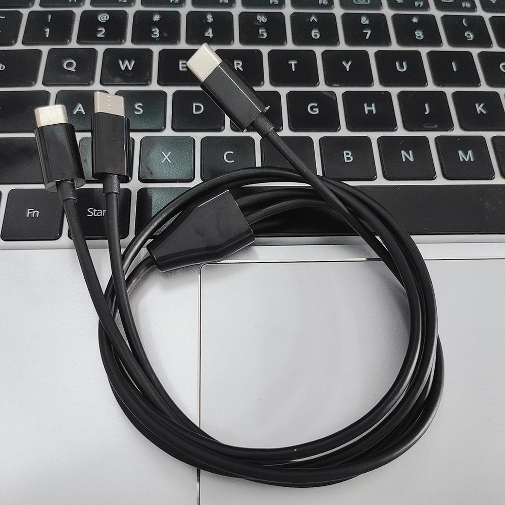 1meter 3ft 2 in1 TYPE C charge cable