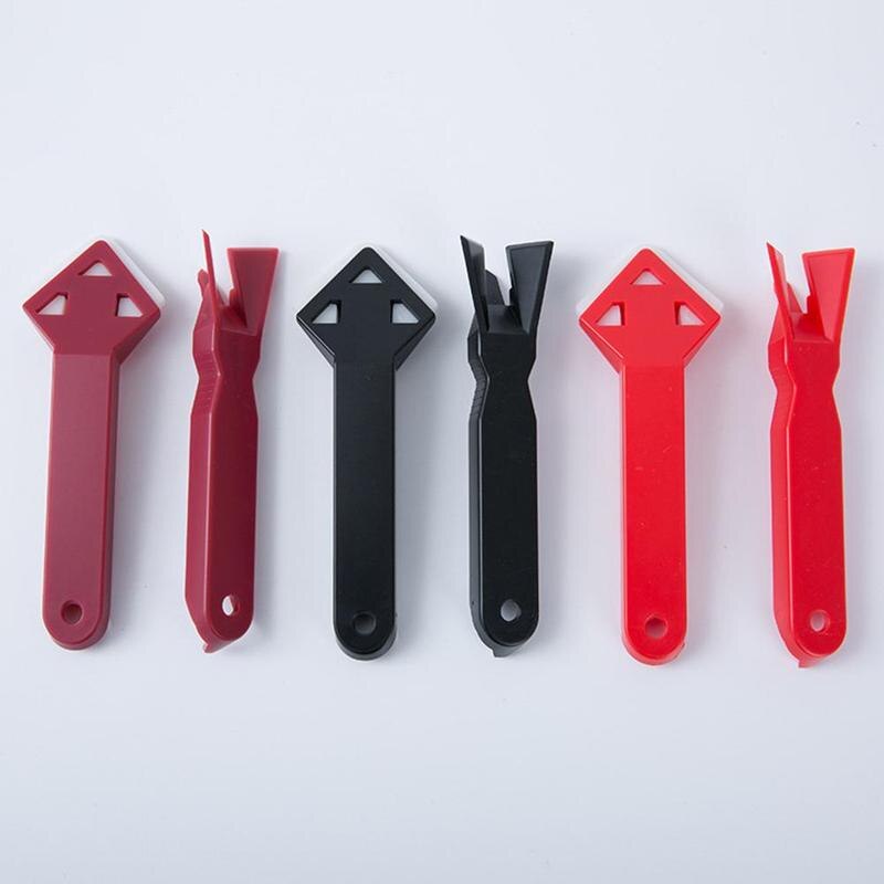 2 pcs/set Hand Tool Set Joint Silicone Glass Cement Scraper Caulking Finishing Sealant Grout Remover Spreader Spatula