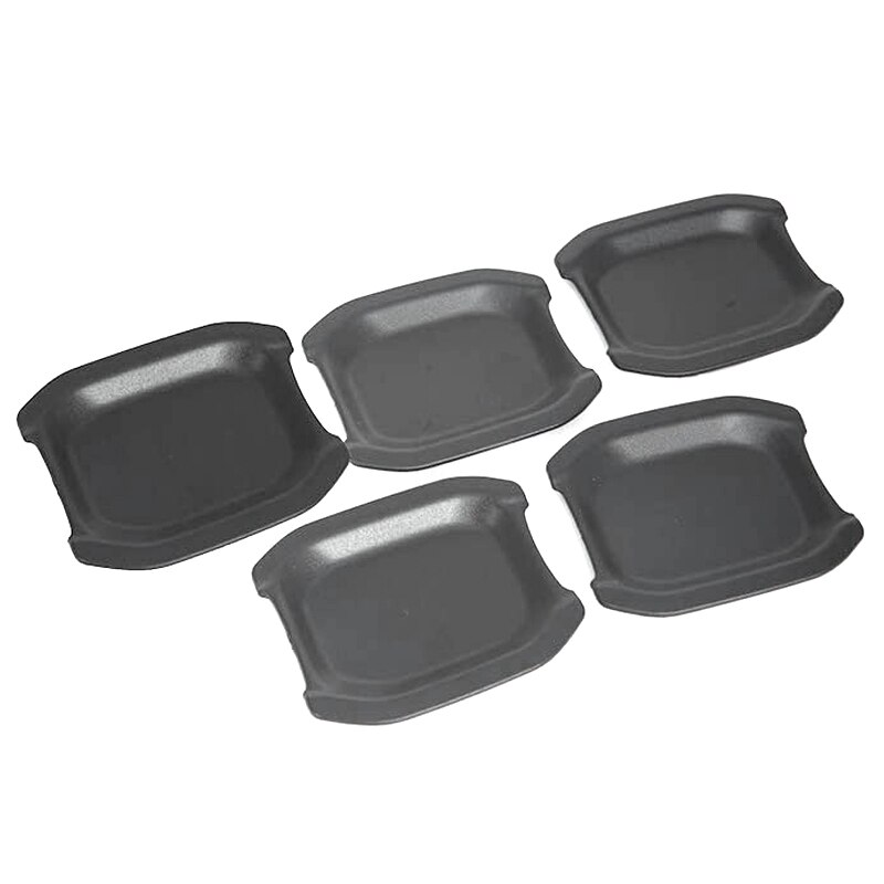 5Psc Deurklink Kom Cover Trim Frame Decor Deurgreep Recess Guard Voor Jeep Wrangler Jl (4 Deur): Default Title