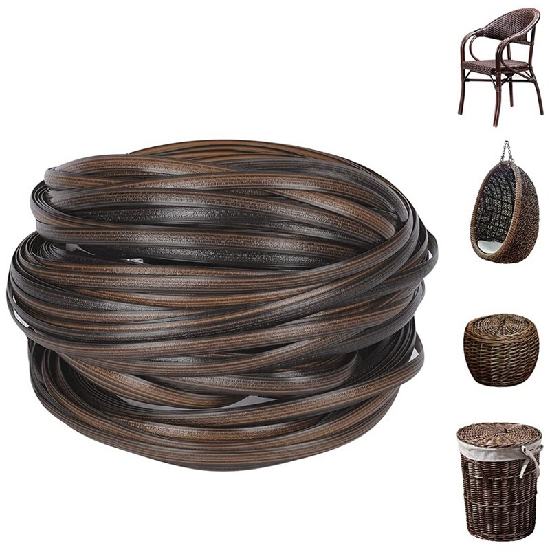 Wicker Repair Supplies Synthetic Rattan Material, Durable Patio Furniture Repair Kit