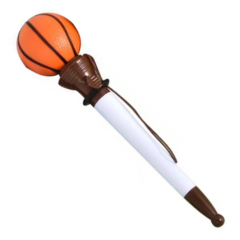 Stylo à bille basket-ball Football Tennis volley-ball forme décompression rebond Popup stylo étudiant fournitures scolaires: Bleu