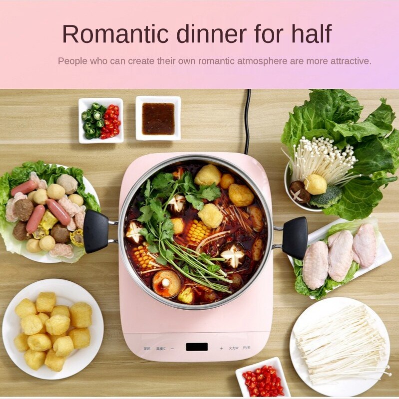 Induction cooker home small multi-function cooking pot integrated fire boiler full set of mini energy-saving battery stove