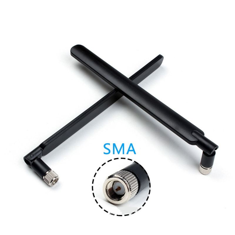 2PCS 5dBi WiFi Antenna SMA Male 4G LTE Router Antenna for B315 B310 B593 B525