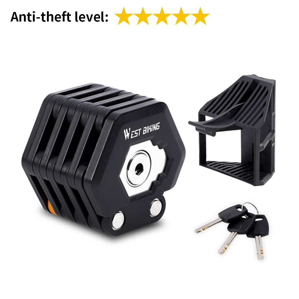 Candado en U de Fuerte seguridad con Cable de acero para bicicleta, combinación antirrobo, accesorios para bicicleta de montaña, carretera, motocicleta, cadena: STYLE 4