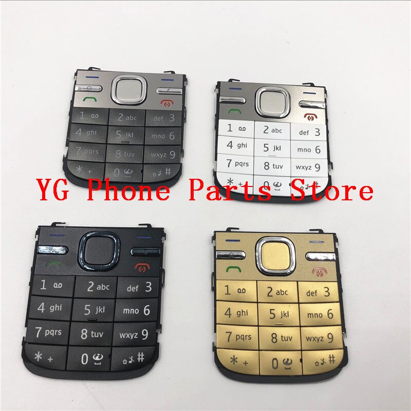 10 pz/lotto Tastiera Tastiera Bottoni per Nokia C5-00 C5 00