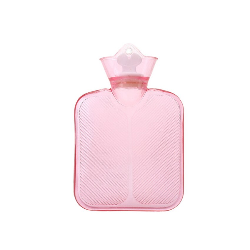 Mini botella de agua de pvc para manos, botella de agua de goma con cubierta de forro polar, 250ml