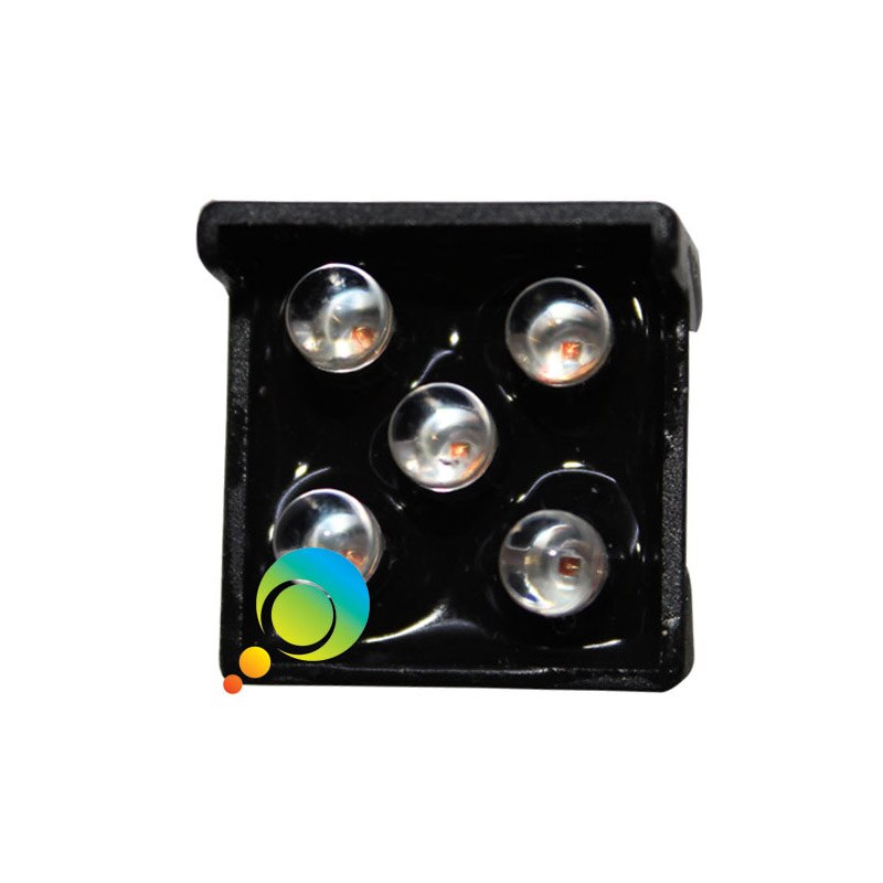 DC12V 26mm Yellow color LED arrow board parts LED pixel cluster traffic signal light