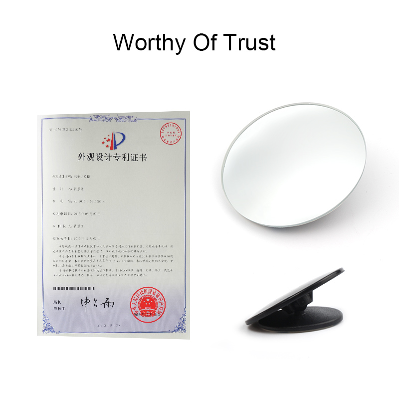 MEIDI Auto rückansicht Konvexen Spiegel Voiture 360 Grad Drehbare Weitwinkel Blind Spot Auto Exterior Zubehör für parkplatz sicherheit