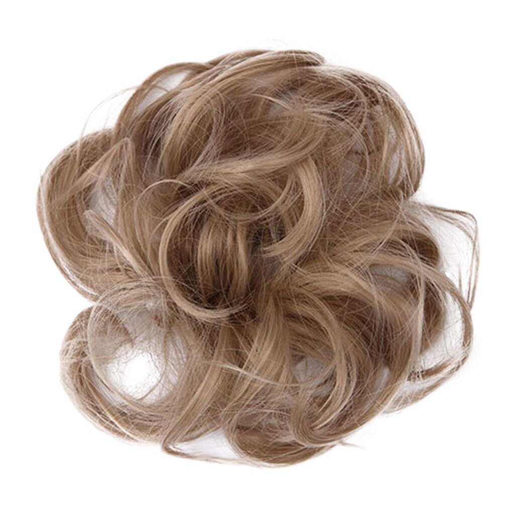 Easy-To-Wear Stylish Elastics Hair Circle Women Girls Hair Circle Hairband Adds Volume Styling Tools Appliances Accessory