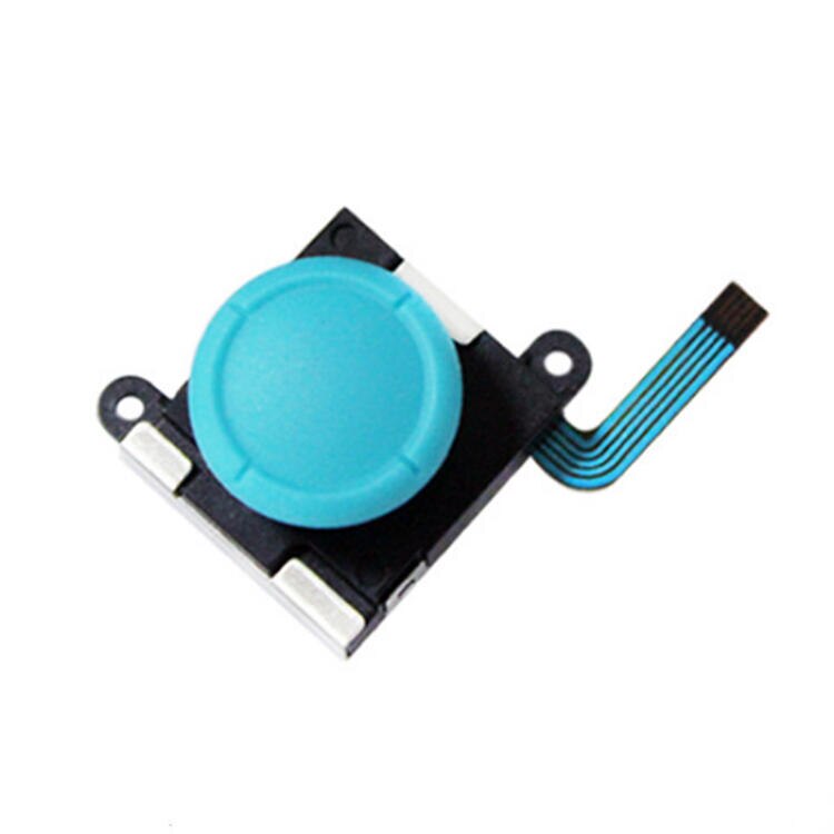 Joystick analogique de remplacement en plastique noir, bascule pour manette Joy-con de Nintendo Switch: Blue2