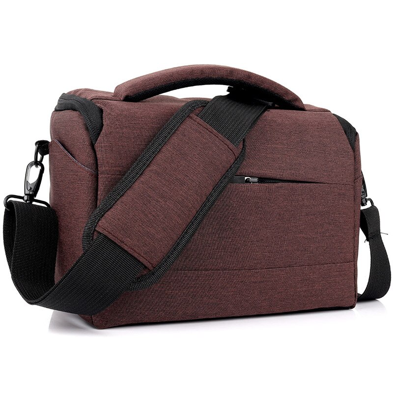 Bolsa para cámara DSLR, funda para hombro para Panasonic lumix FZ2500 FZ1000 FZ300 FZ82 FZ80 FZ70 FZ85 GH5s GH5 GH4 GH3 GX80 GX85 G9 G8 G7 G6: Coffee