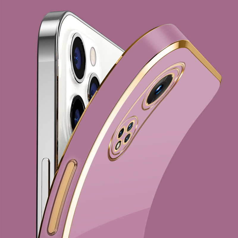 For Honor 50 Case Honor 50 Phone Case NTH-AN00 NTH-NX9 Case Honor 50se Honor 50 Pro Luxury Square Plating Shockproof Back Cover