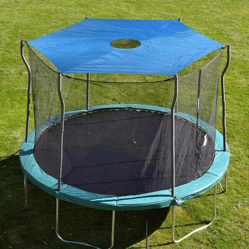 6/8/10ft Trampolin-Schattenabdeckung, wasserdichte Trampolin, Sonnenschutz-Zubehör, Trampolin-Dach für Höhle Hinterhof-Spielplatz Ich bin Freien