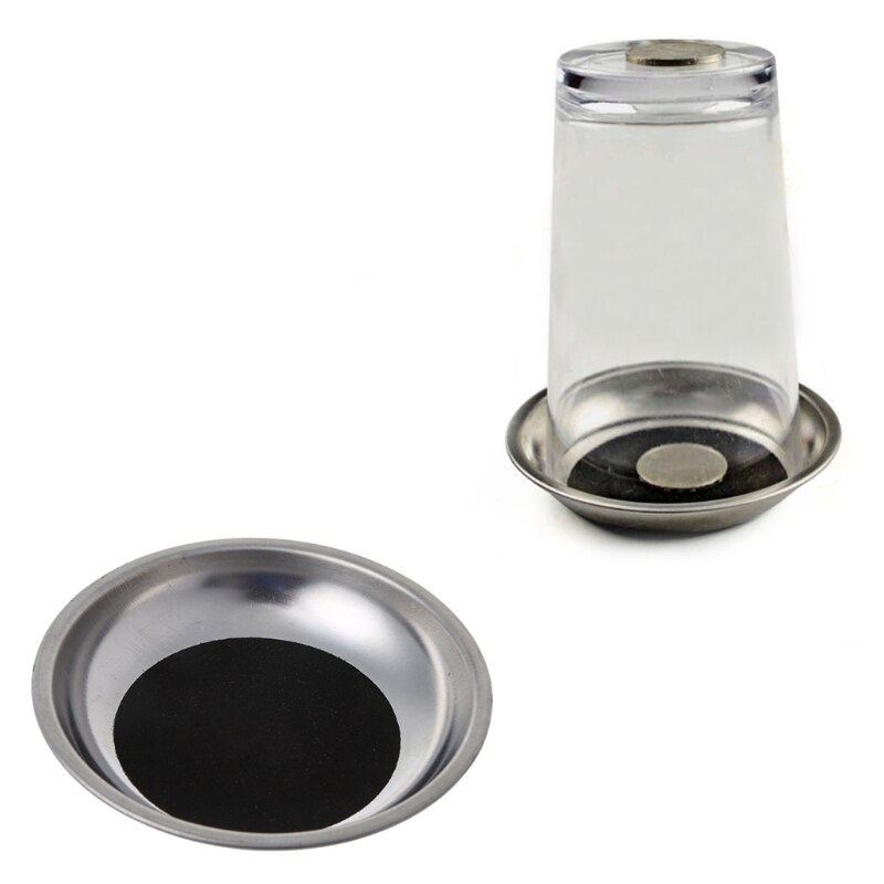 Münze Durch Glas Trick Magische Stahl Tasse matt Münze Dringt in sterben Tasse Tricks Durch sterben Glas
