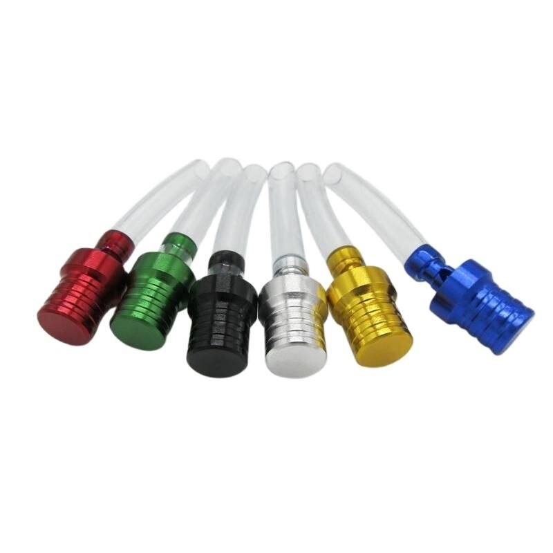 Tubo de manguera de ventilación de combustible de motocicleta, tapa de combustible de aleación de aluminio para ATV, tapa de tanque de combustible, 1 Uds.