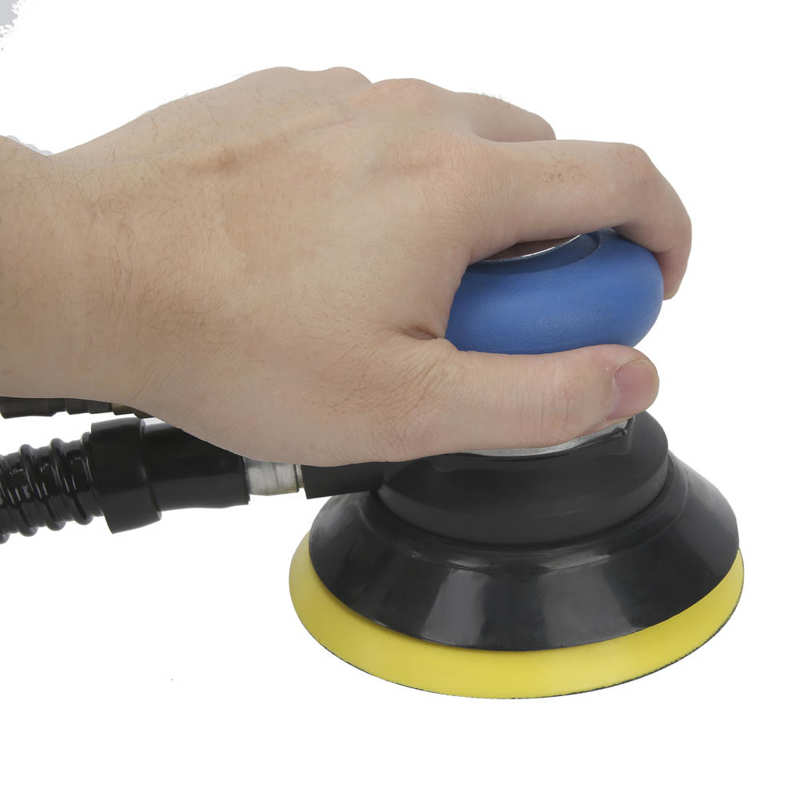 Car Grinder 10000RPM Powerful Pneumatic Polisher Sanding Machine Tool with Dust Collection for Car Maintenance Sanding Tools