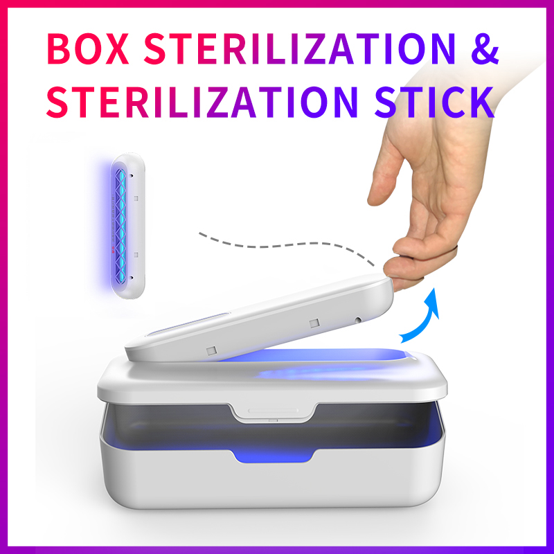 Multifunction UV Mobile Phone Sterilizer Box UVC Lamp Steriliser Disinfection Box for Mask Smartphone Accessories Makeup Tool