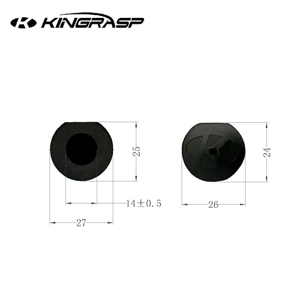 KINGRASP-agarre del palo de golf para hombre y mujer, agarre del palo de golf PU + material TPR, ultraligero, antideslizante, 1,0