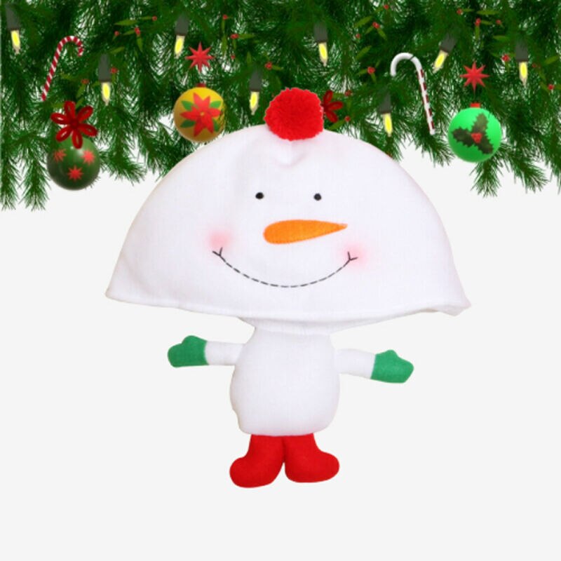 Adulto niños Navidad novedad sombrero disfraz gorra Reno Santa muñeco de nieve de Navidad
