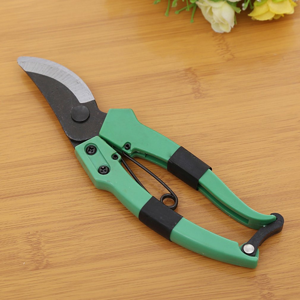 Pruning Shears Strong Carbon Garden Hand Pruner Secateurs Cutter Plants Tool Branch Shears Fruit Branch Scissors