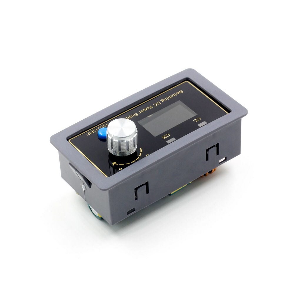 Automatic Boost/Buck Converter Buck-boost DC Adjustable Regulated Power Supply DIY Solar Charging Meter Case