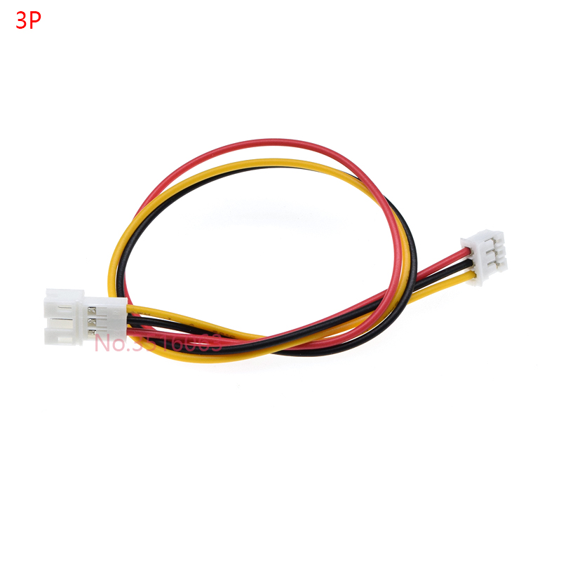 5/10 Stuks PH2.0 200MM 2/3/4/5/6 Pin Man-vrouw Connector met Draad 2.0MM 2p 3p 4p 5p 6p Kabel JST Verlenglijn: Donkergrijs / 5-9 Stks