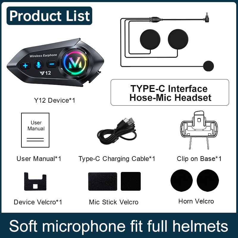 Casco Auriculares Bluetooth Radio Fm Altavoz Estéreo Alta Definición Sonido 3D Ipx6 Impermeable Luz Rgb Bt5.4 Respuesta Automática: Azul