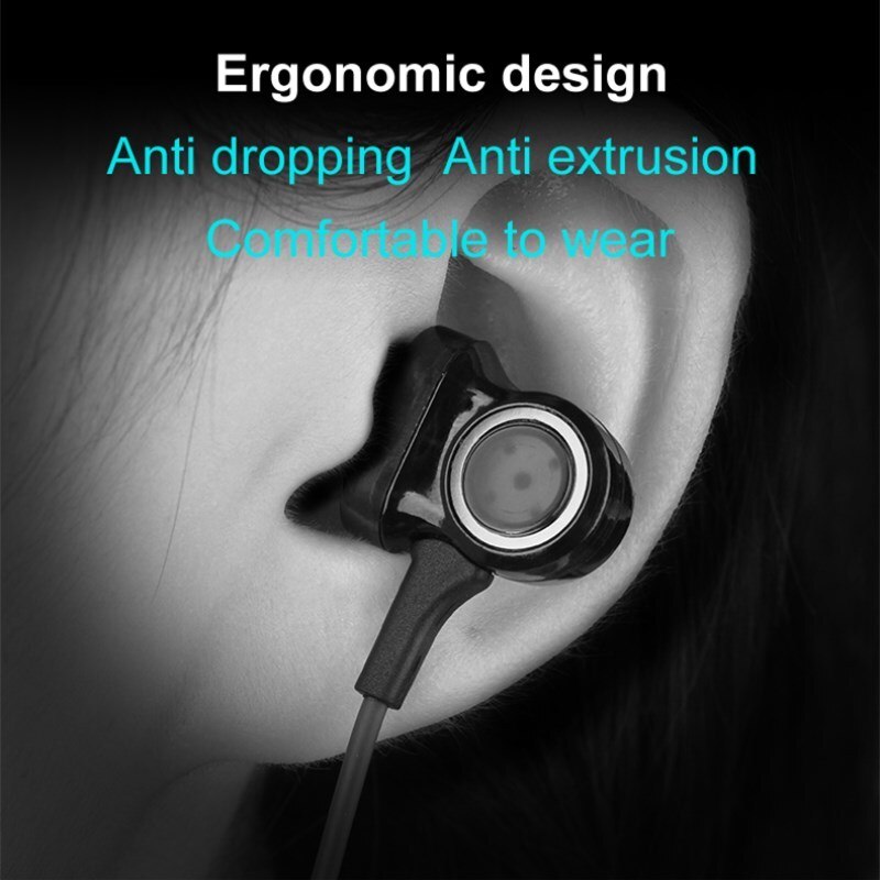 I-INTO i8 Dynamic Earphone 6 Unit Drive HIFI Bass Subwoofer 3.5mm In Ear wire earbuds with six loudspeakers