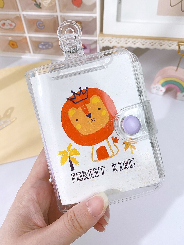 Aikeen Simple Transparent File Binder Clip Small Acrylic Clear Binder Mini Paper Clips Large 65cm 38cm School Office Stationery