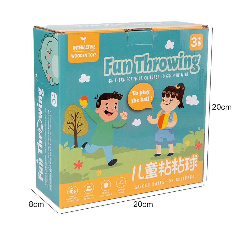 Interactieve Interessante Handheld Educatief Kleverige Doel Bal Spel Chuck Bal Party Games Voor Kinderen Spelen Kinderen